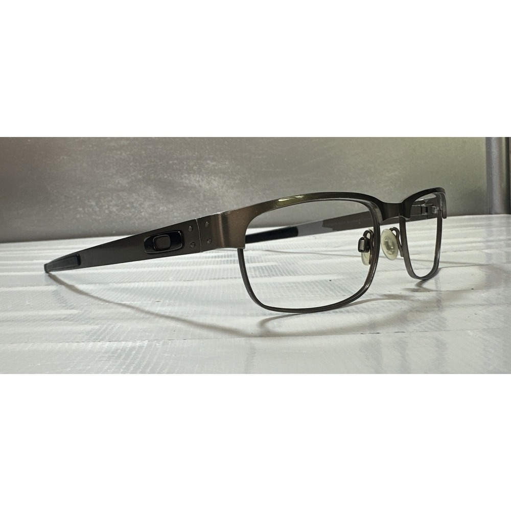 Oakley Metal Plate OX5038 0655 Brushed Chrome Titanium ( Frame Only )On 55-18